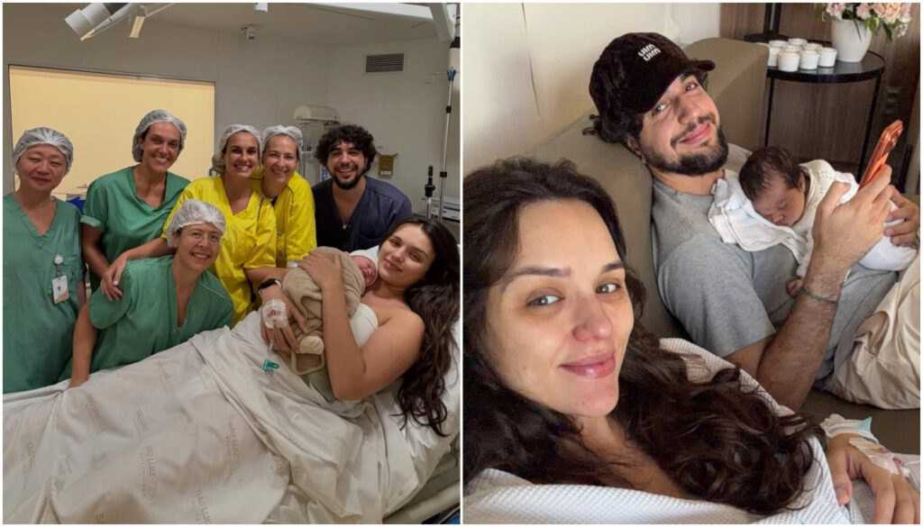 Filha do cantor Nattan e da influenciadora Rafa Kalimann