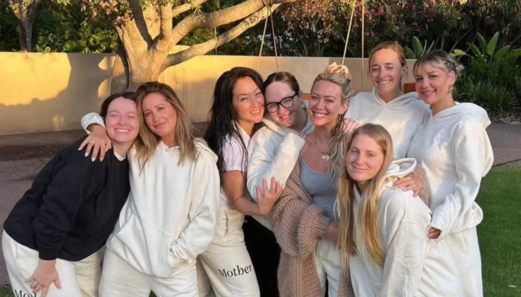 Ashley Tisdale no suposto grupo de mães. (Créditos: Reprodução / Instagram)