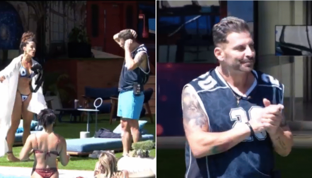 Henri Castelli no BBB26. (Créditos: Reprodução / X @centralreality)