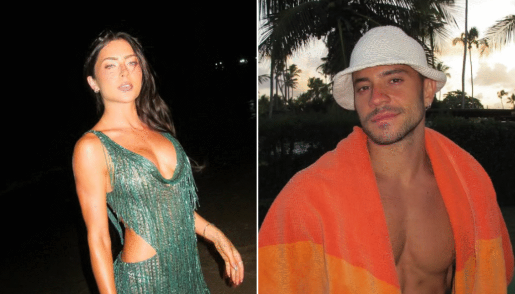 Jade Picon e André Lamoglia. (Créditos: Reprodução / Instagram @jadepicon @andrelamoglia)