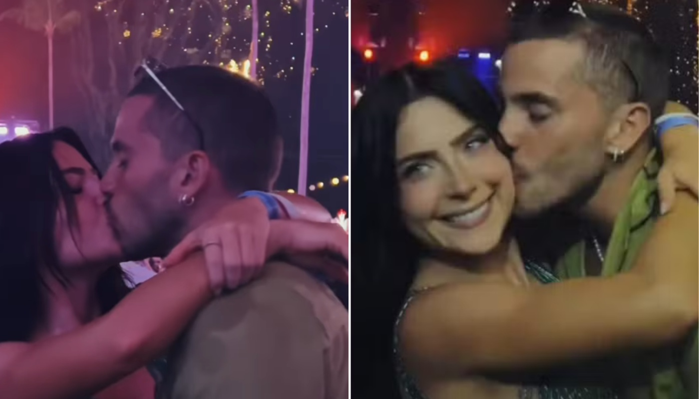 Jade Picon e André Lamoglia curtem o Réveillon juntos. (Créditos: Reprodução / Instagram @jadepicon)