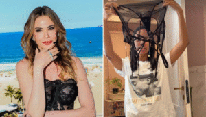 Luciana Gimenez se diverte com lingerie. (Créditos: Reprodução / Instagram @lucianagimenez)