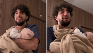 Nattan com a filha, Zuza. (Créditos: Reprodução / Instagram @nattan)