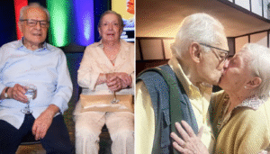 Othon Bastos e Martha Overbeck. (Créditos: Reprodução / Instagram @othonbastosnoteatro)