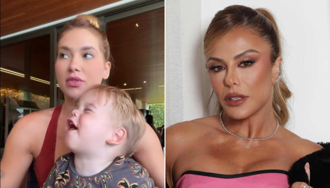 Poliana Rocha, Virginia e José Leonardo. (Créditos: Reprodução / Instagram @virginia e @poliana)