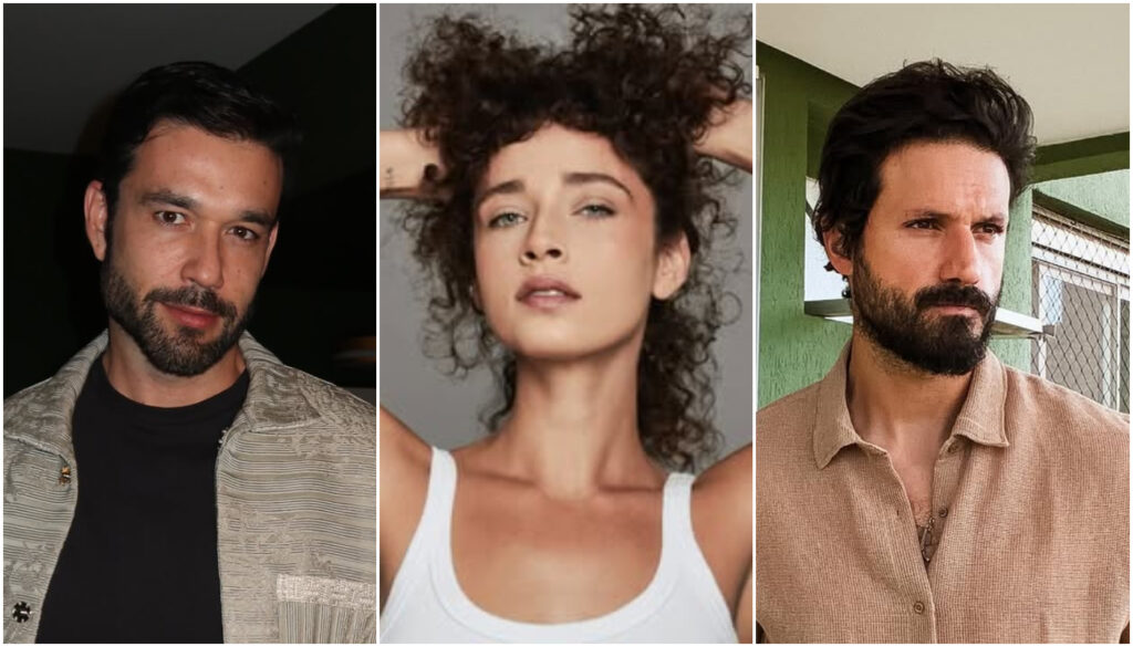 Protagonistas de “Amor em Ruínas”: Sergio Marone, Letícia Laranja e Murilo Cezar