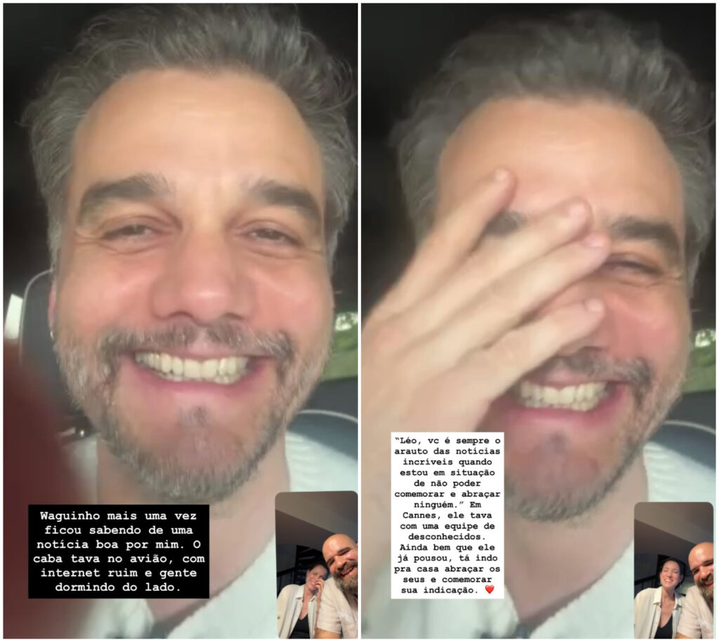 Em voo, Wagner Moura teve de conter emoção ao saber de indicação ao Oscar