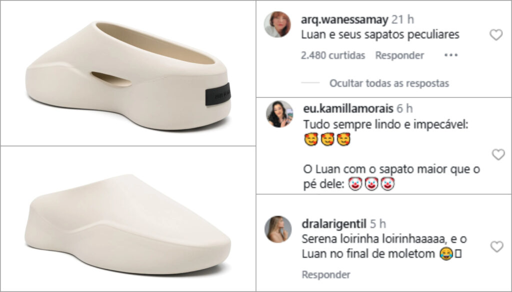 Slide Eva Runner de Luan Santana