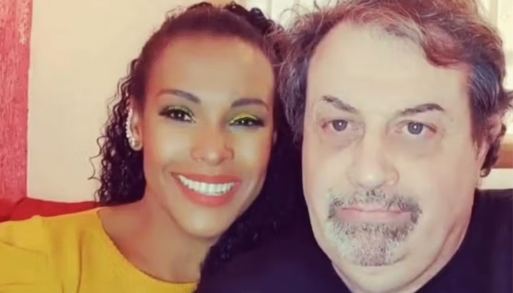 Sol Vega e o marido. (Créditos: Reprodução / Instagram @solvegaoficial)