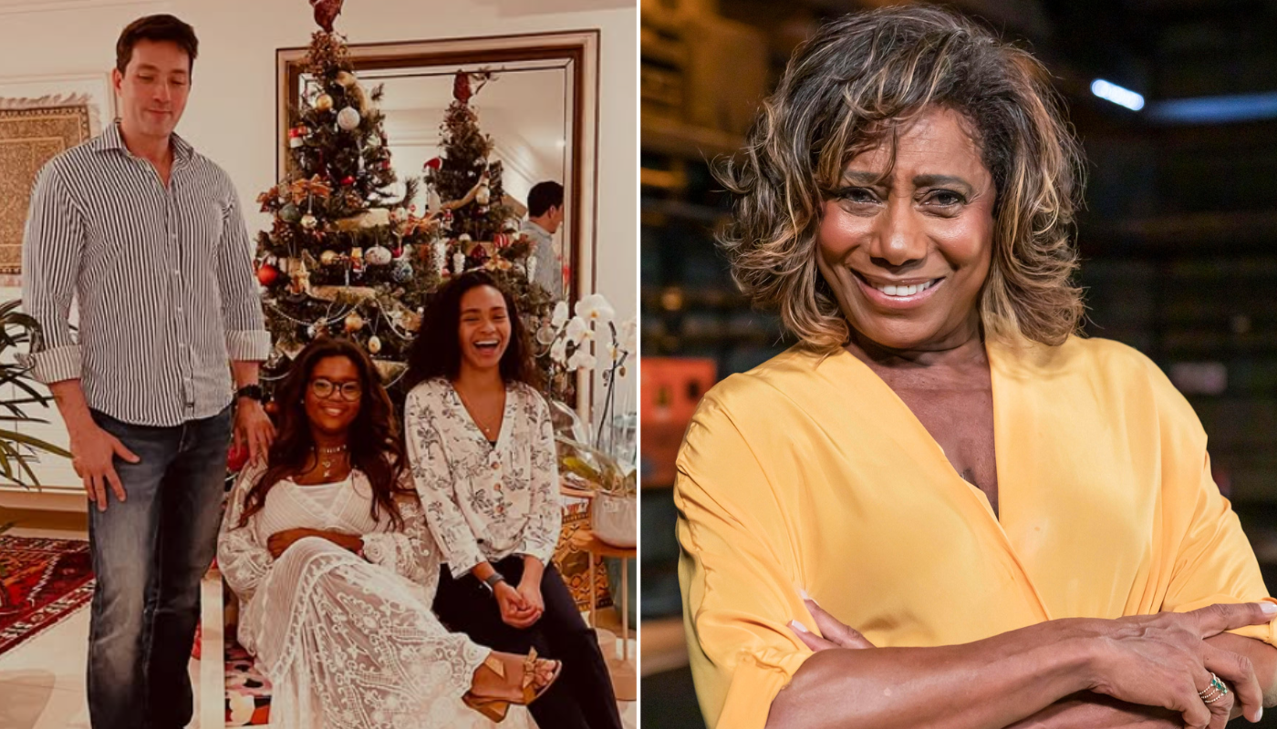 Tutor das filhas de Glória Maria. (Créditos: Reprodução / Instagram / Globo / Victor Pollak)