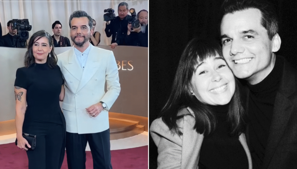 Wagner Moura e a esposa, Sandra Delgado. (Créditos: Reprodução / Instagram @sandradelgado1976)