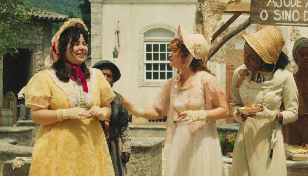 Catharina Caiado com Carminha de "Dona Beja"