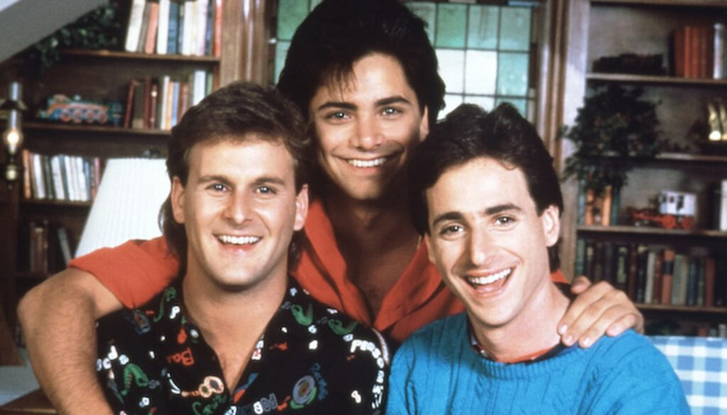 Elenco em "Três é Demais"