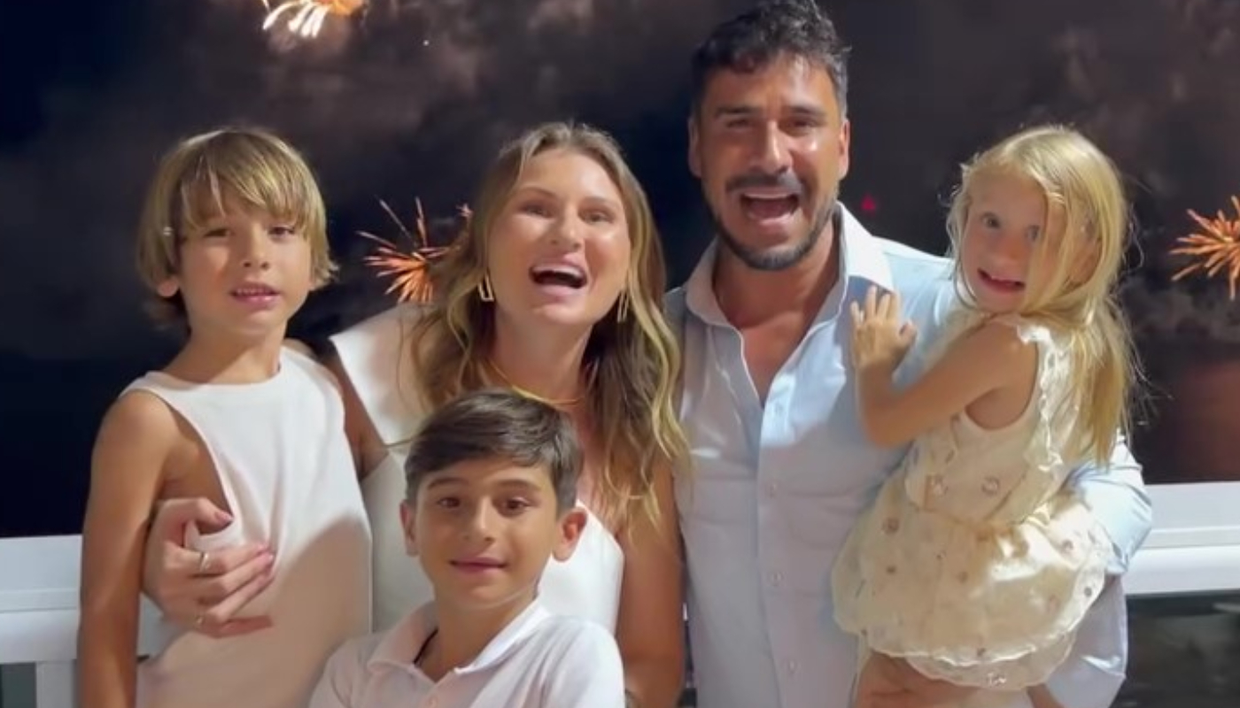 Julio Rocha e Karoline Kleine anunciam gravidez do quarto filho: “Mais um milagre”