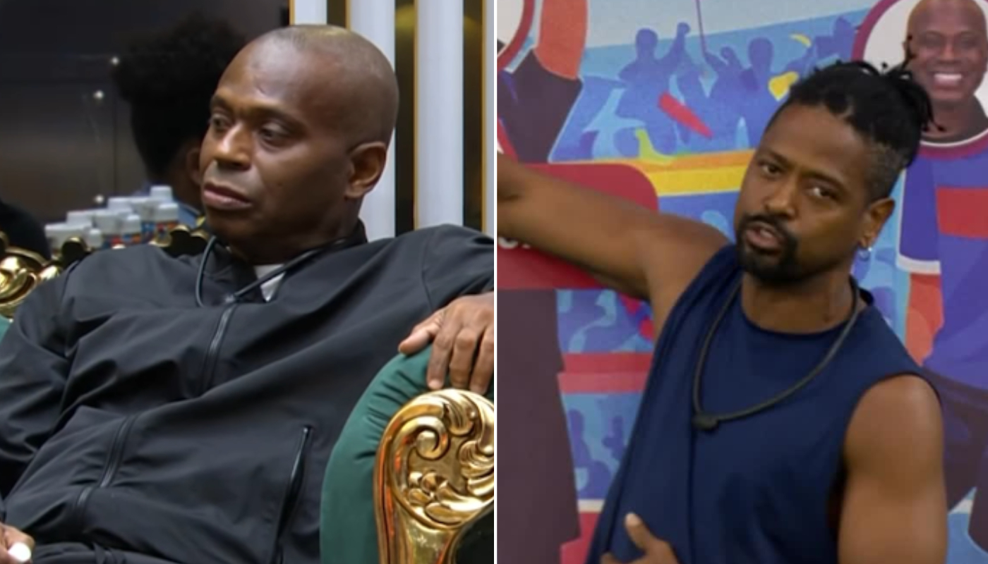 Edilson Capetinha e Leandro. (Créditos: Reprodução / Instagram @bbb)