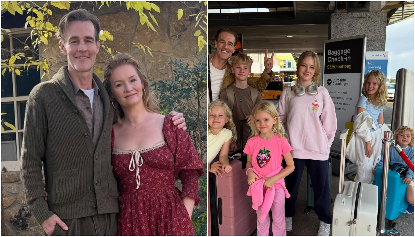 familia de James Van Der Beek