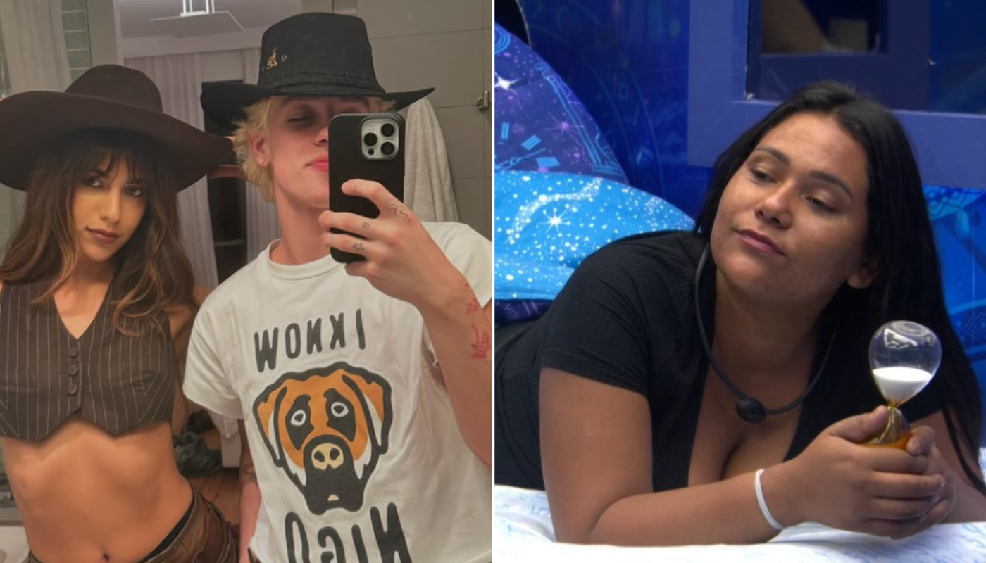 Marina Sena, Juliano e Chai. (Créditos: Reprodução / Instagram)