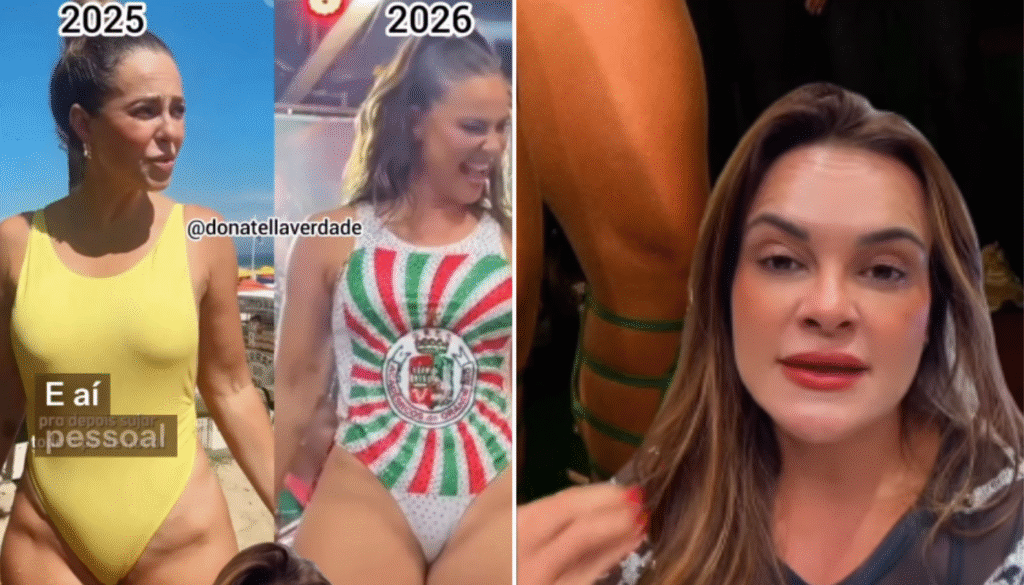 Médica compara corpo de Paolla Oliveira. (Créditos: Reprodução / Instagram @drapamellaandrade)