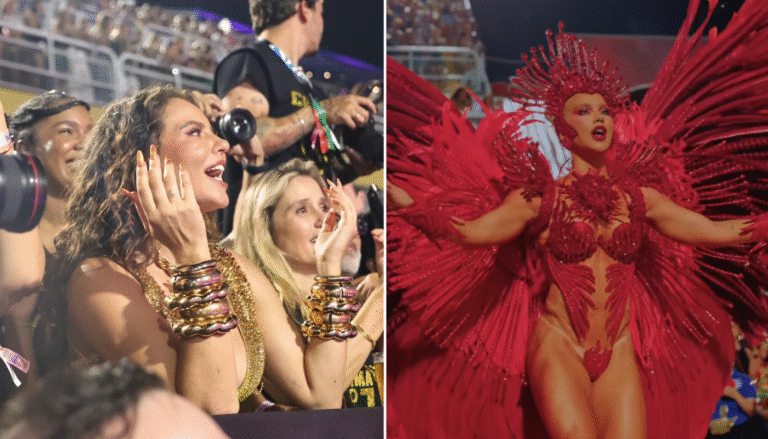 Paolla Oliveira e Virginia no Carnaval. (Créditos: Reprodução / Anderson Borde / AgNews / Instagram @granderio)
