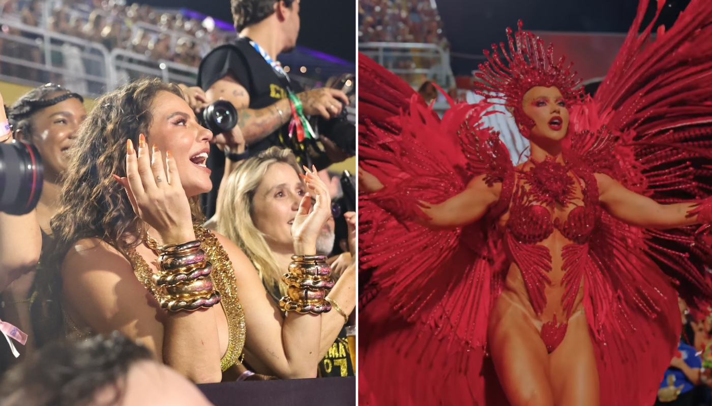 Paolla Oliveira e Virginia no Carnaval. (Créditos: Reprodução / Anderson Borde / AgNews / Instagram @granderio)