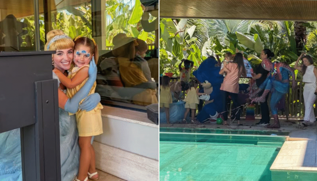 Bloco de Carnaval na casa de Virginia. (Créditos: Reprodução / Instagram @virginia)