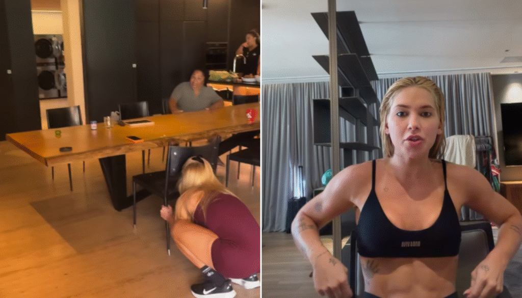 Virginia na mansão de Vini Jr. (Créditos: Reprodução / Instagram @virginia)