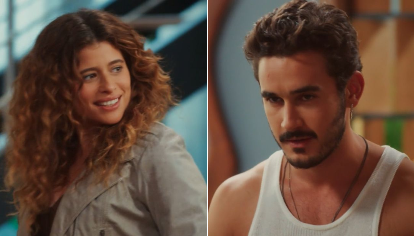 Agrado e João Raul. (Créditos: Reprodução / Globoplay)