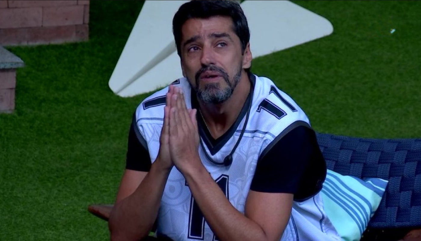 Cowboy chora no BBB26.