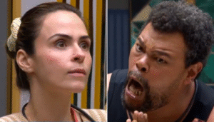 Ana Paula e Babu brigam no BBB26. (Créditos: Reprodução / Globoplay)