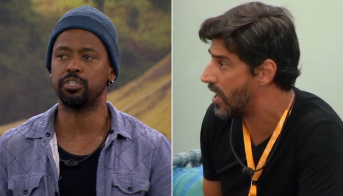 Boneco e Cowboy no BBB26. (Crédito: Reprodução / Globoplay)