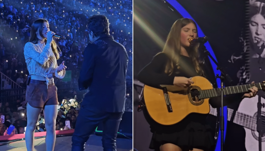 Daniel e sua filha, Lara. (Créditos: Reprodução / Instagram @cantordaniel)