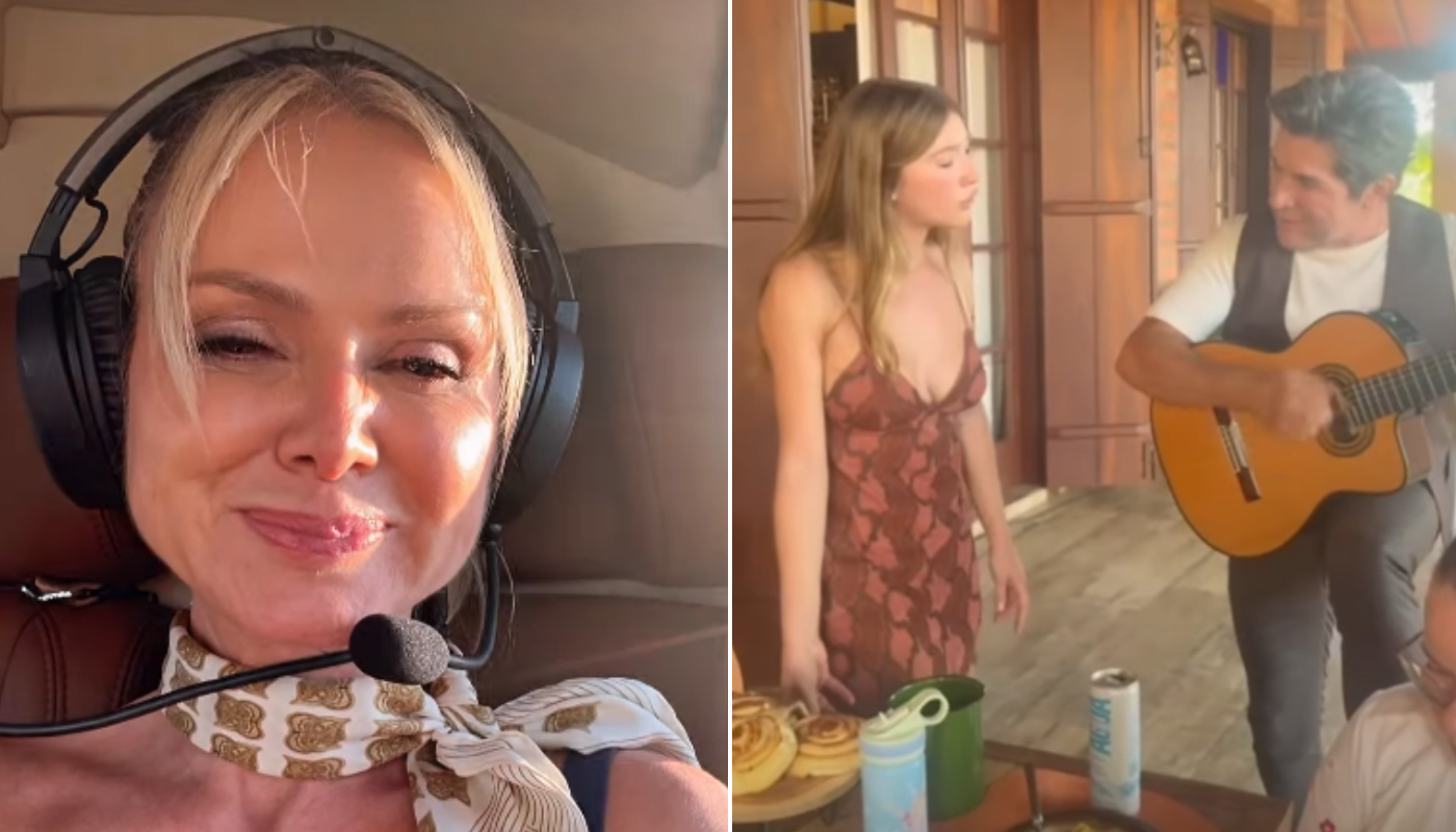 Eliana mostra momento de Daniel com a filha. (Créditos: Reprodução / Instagram @eliana)