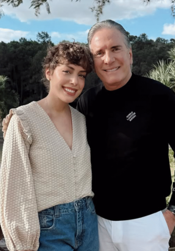 Fabi e Roberto Justus. (Créditos: Reprodução / Instagram @fabianajustus)