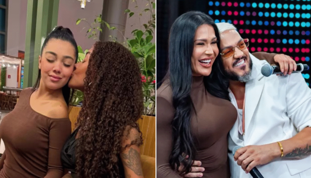 Isadora com Giovanna Jacobina, irmã de Gracyanne. (Créditos: Reprodução / Instagram)