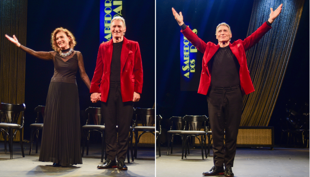 Natália do Vale e Herson Capri. (Créditos: Reprodução / Edu Araujo / Agnews)