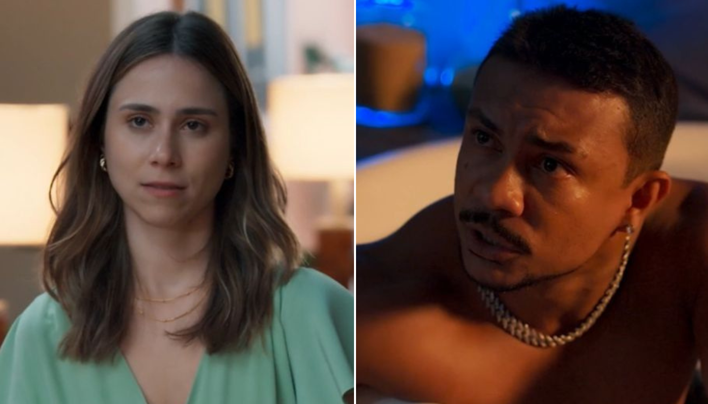 Bagdá e Lucélia de "Três Graças". (Créditos: Reprodução / Globoplay)