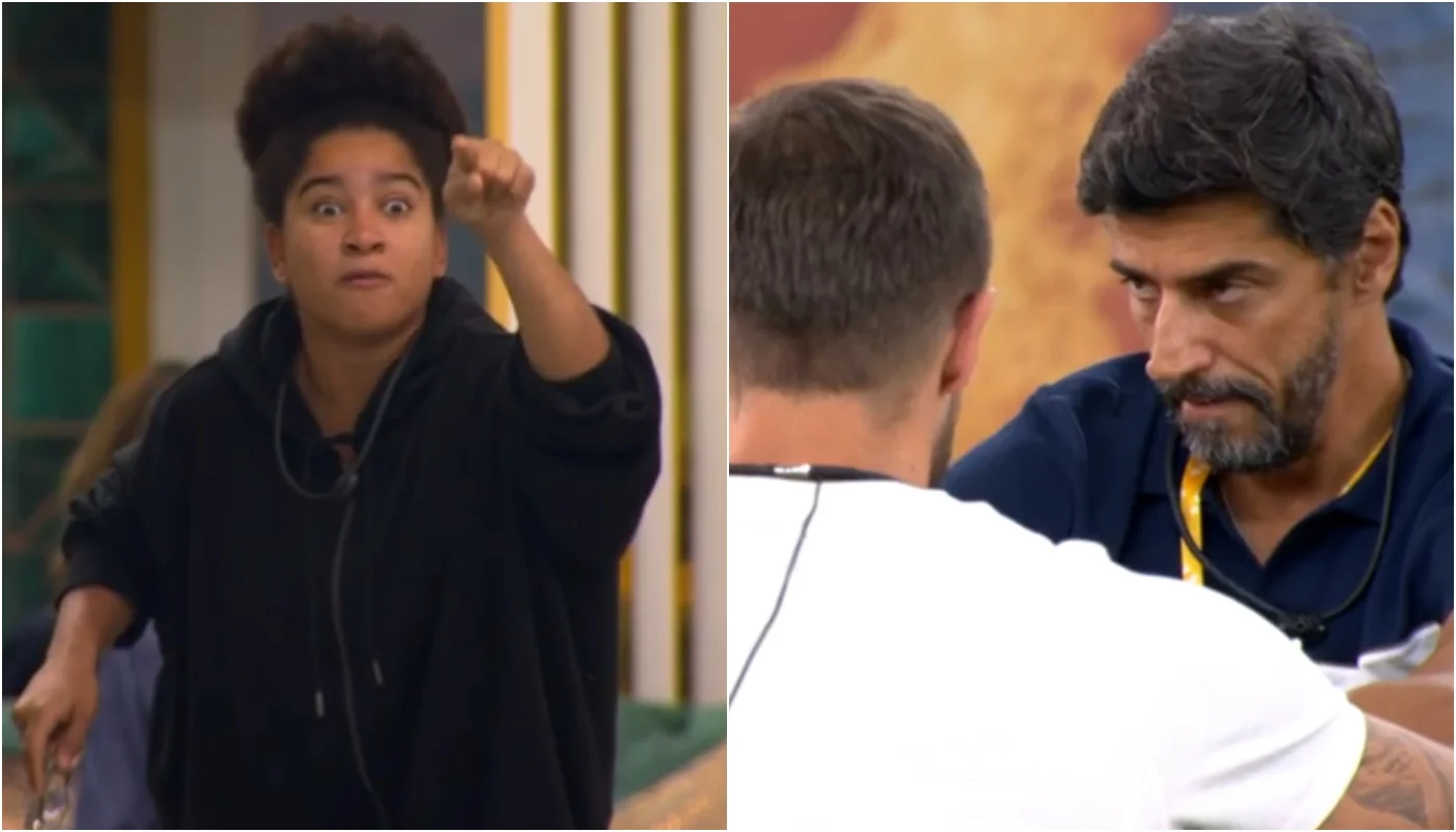 Milena confronta Alberto Cowboy, leva punição e se revolta com reação dele no BBB26: “Idiota”