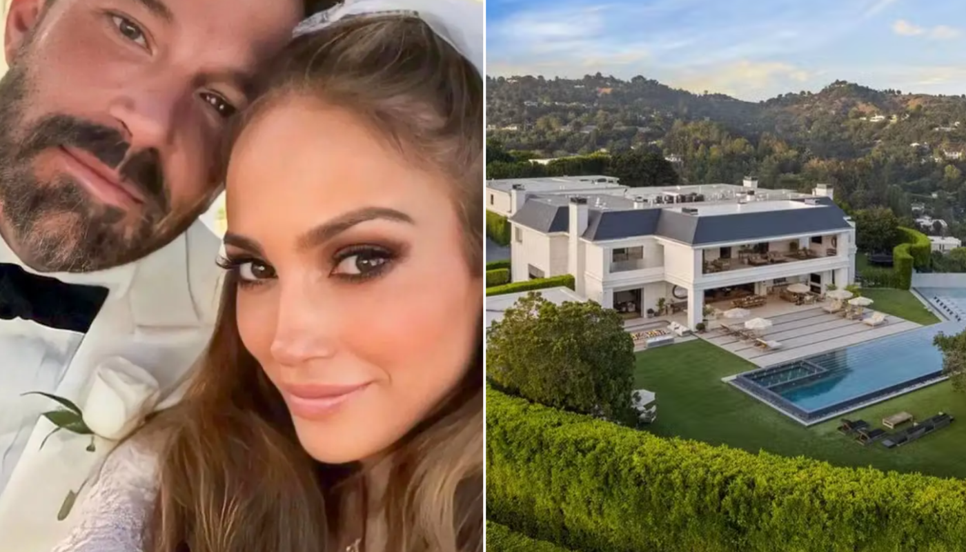 Ben Affleck doa sua parte da mansão à Jennifer Lopez: imóvel gigantesco vale R$ 341 milhões