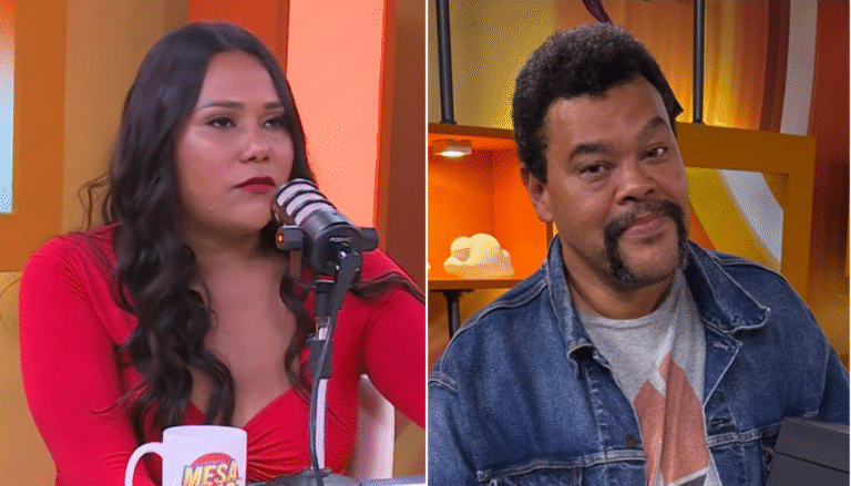 Chaiany e Babu Santana. (Crédito: Reprodução / @multishow)