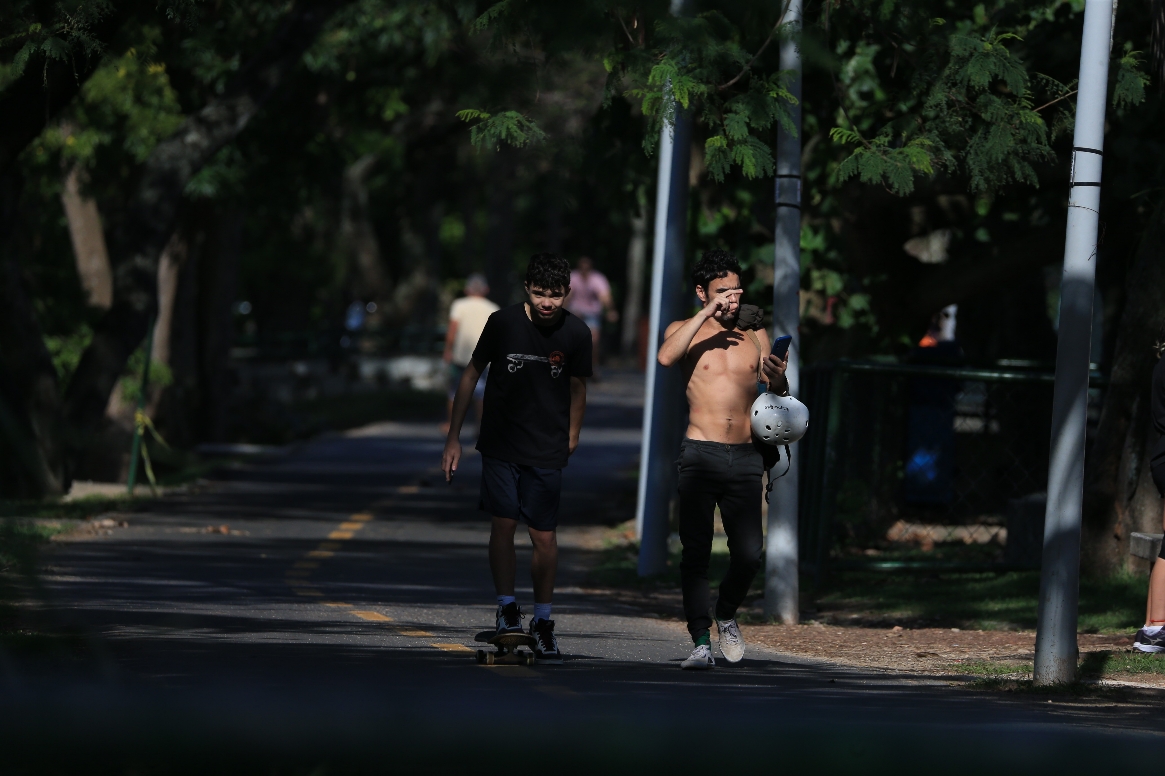 Caio Blat e o filho, Bento