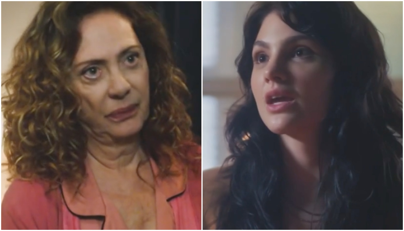 Agatha (Eliane Giardini) e (Débora Ozório) em 