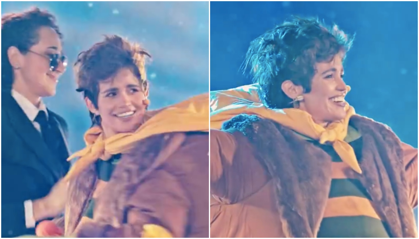 Atriz chegou à semifinal do programa