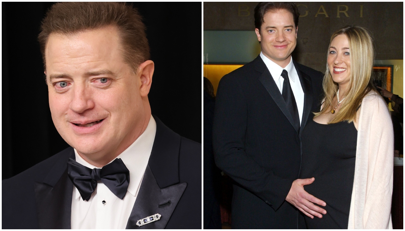 Brendan Fraser e a ex-esposa, Afton Smith