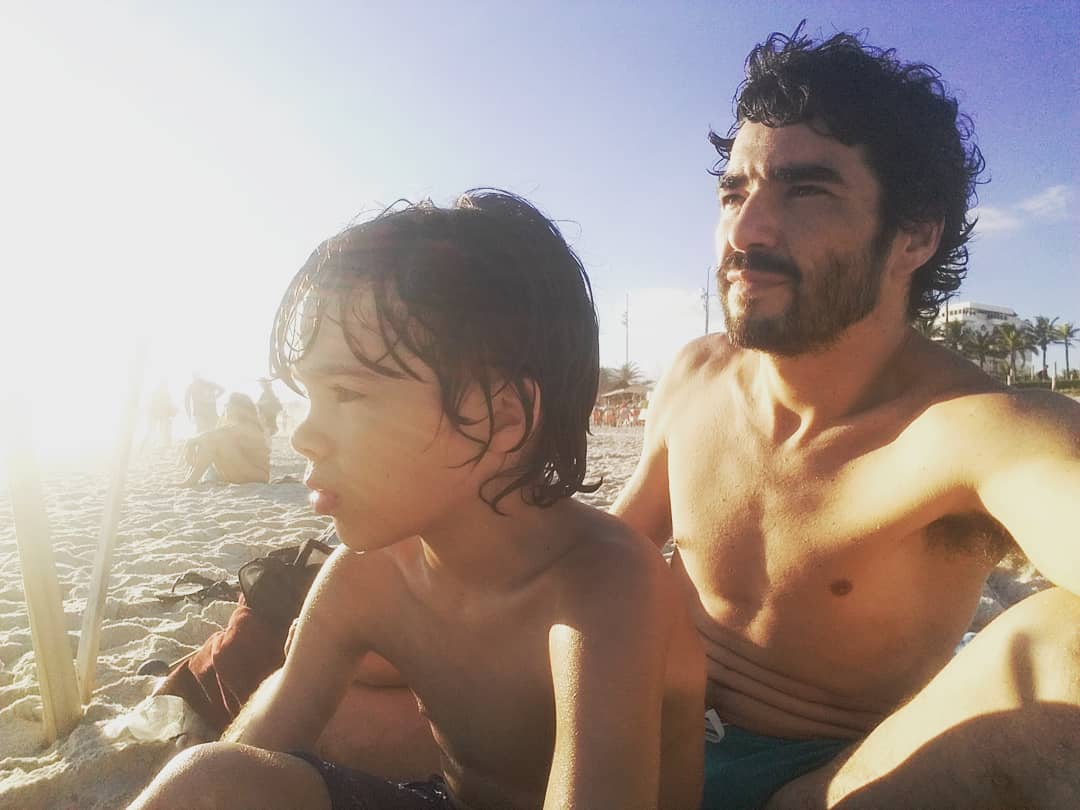 Caio Blat e o caçula, Bento