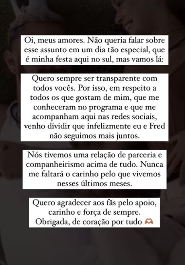 Pronunciamento de Larissa