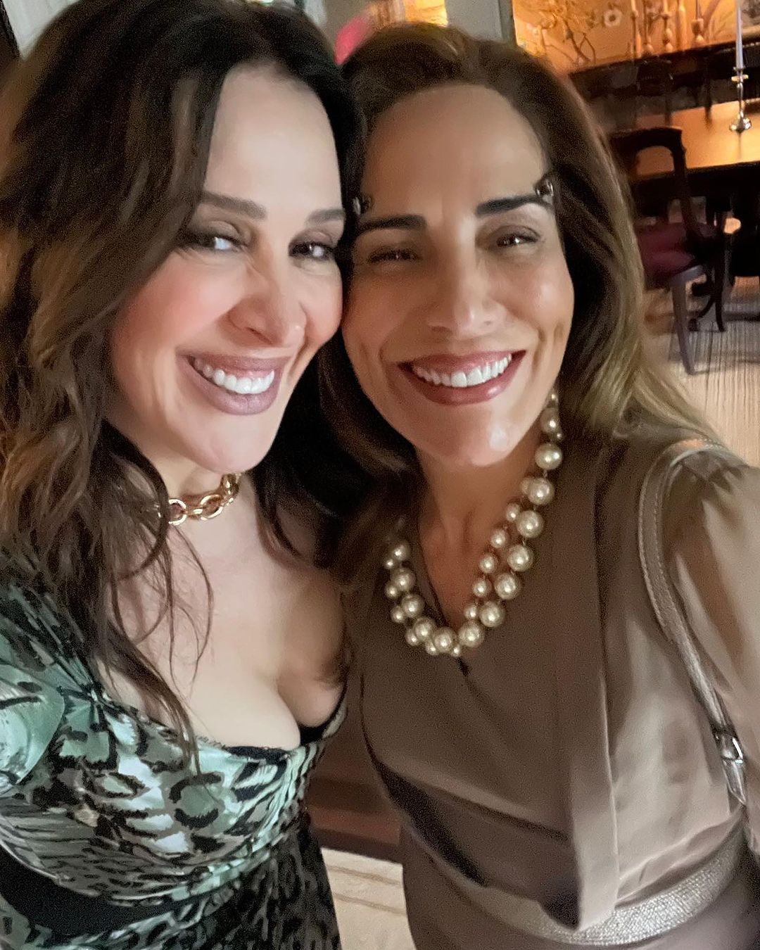 Claudia Raia e Gloria Pires