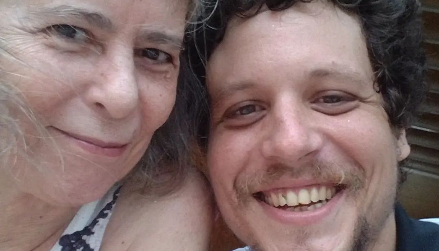 Filho de Cássia Eller, Francisco, e a mãe, Maria Eugênia