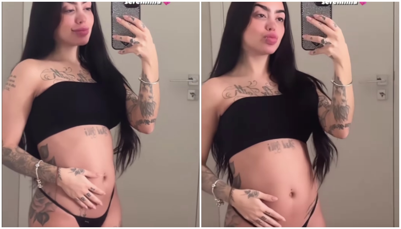 MC Mirella e Dynho Alves esperam uma menina