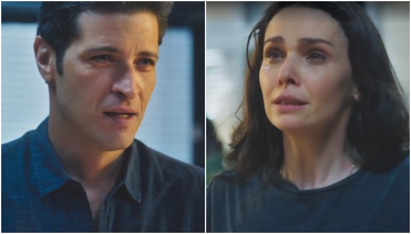 Marino e Lucinda (Leandro Lima e Debora Falabella) em 