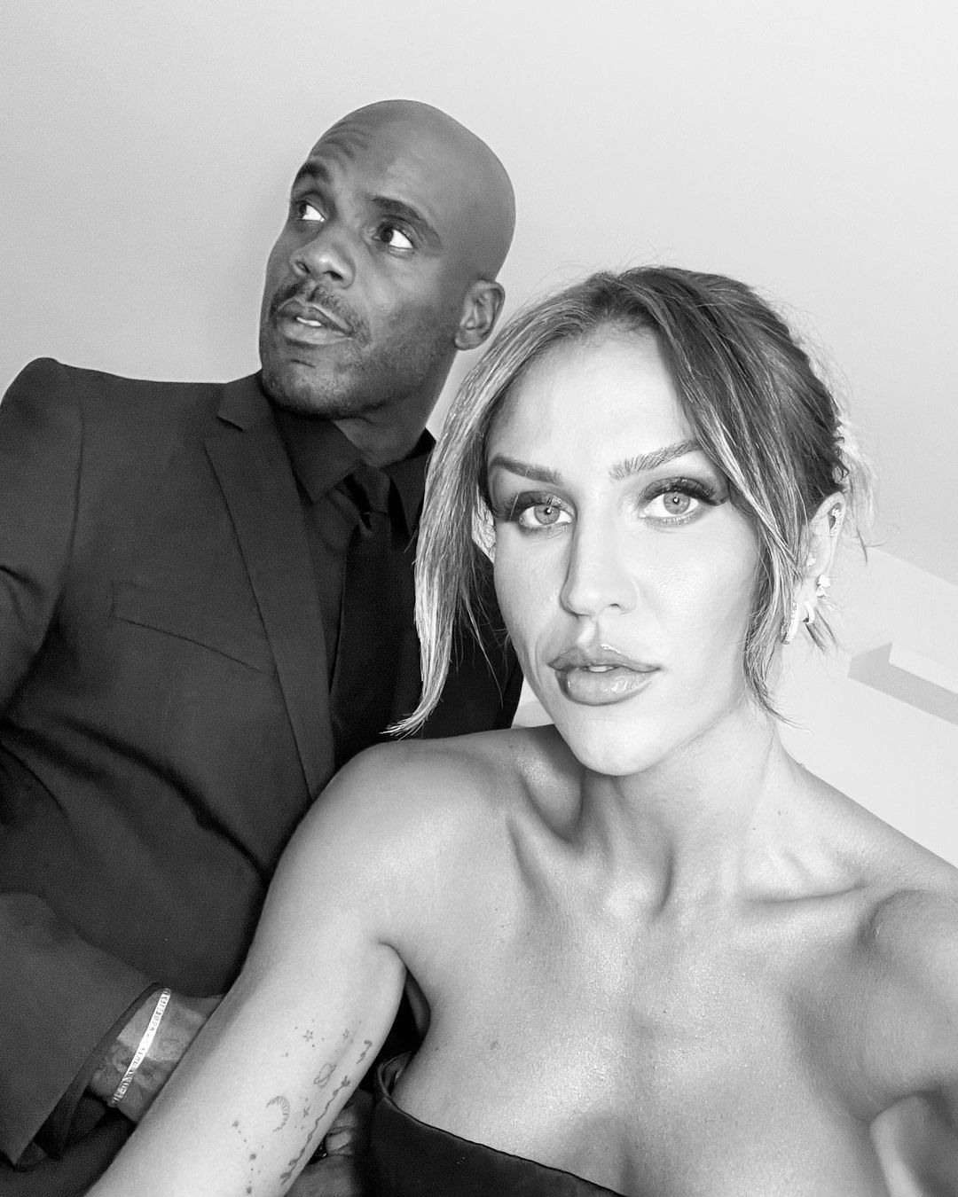 Rafael Zulu e Aline Becker